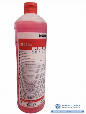 ECOLAB Into® TOP Sanitär-Kraftreiniger - 12 Flaschen je 1 Liter